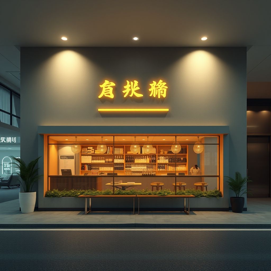 โลโก้กาแฟที่สื่อถึงคุณภาพและทันสมัย